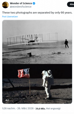 Screenshot 2026-03-27 at 22-00-57 Wonder of Science auf X „These two photographs are separated by only 66 years. https __t.co_zVvAkai0s3“ _ X.png